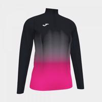 Joma Elite VII Sweatshirt Black-Fluor Pink-White