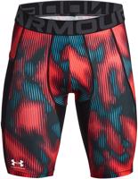 Under Armour HG Prtd Long Shorts-RED